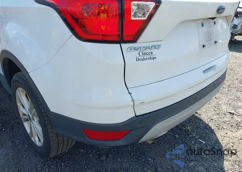 2019 Ford Escape Se из США, поврежденный, VIN 1FMCU9GD8KUA01225